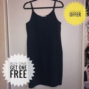 Cut Loose Navy Blue Dress
